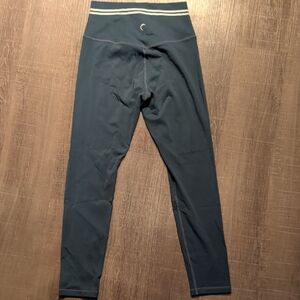 ZYIA Navy/Teal High-Waisted Leggings